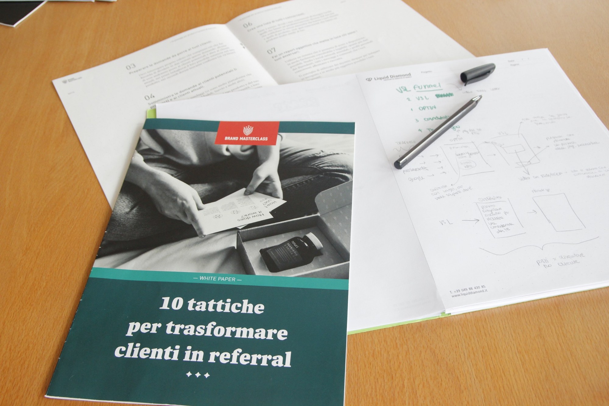 White paper Brand Masterclass sulle tattiche per trasformare clienti in referral